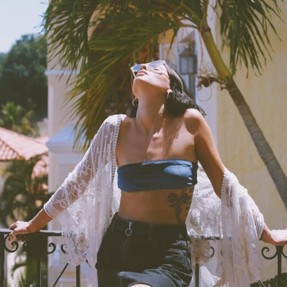 Club Moda Lace Cover Kimono Free With Any Swim Purchase Of $100 Or More - Picture 13 of 16